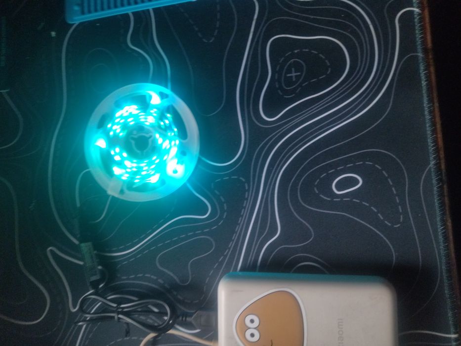Нова 5 метрова RGB світлодіодна стрічка 5V USB