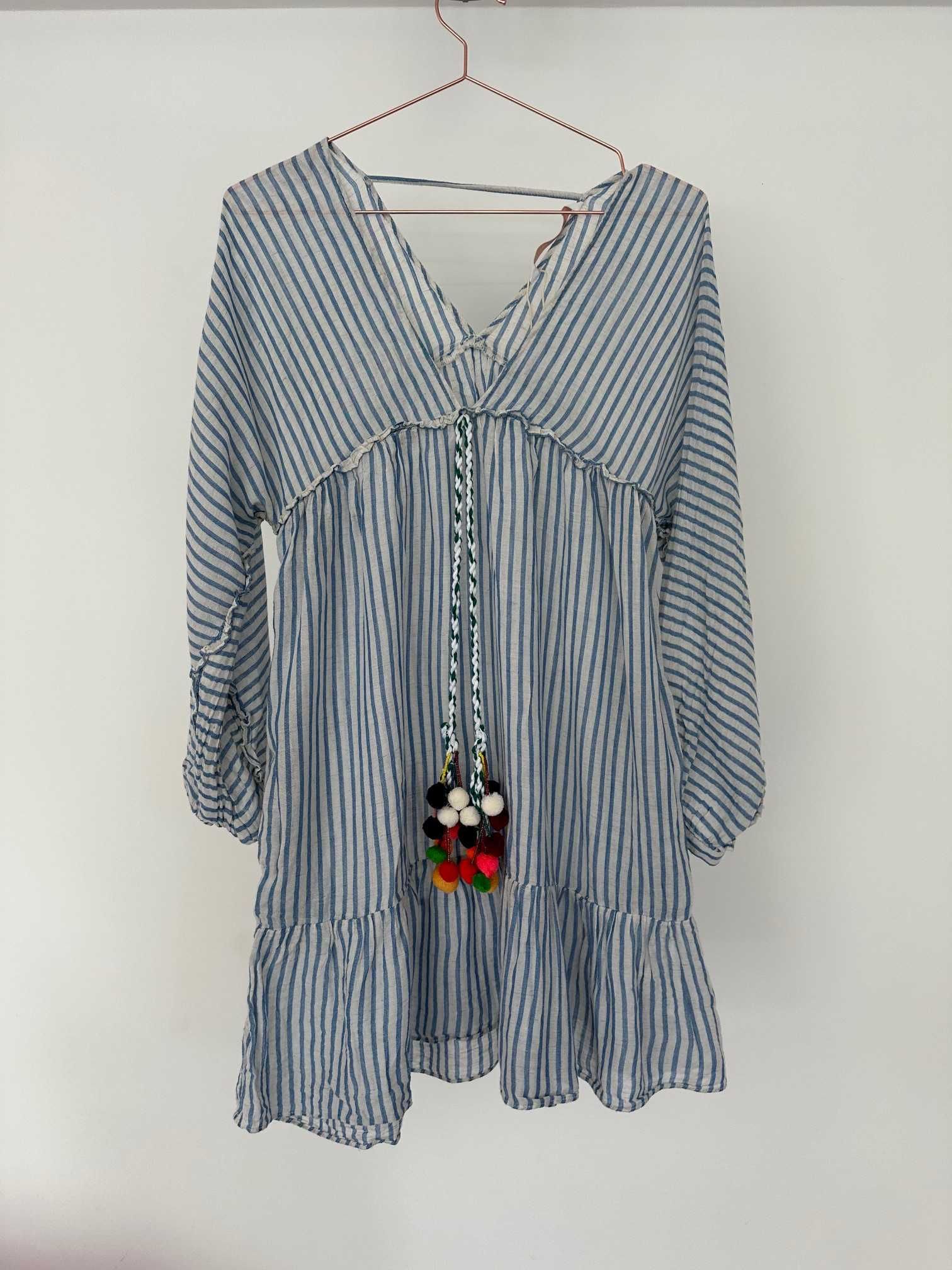 Zara sukienka boho S