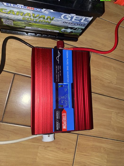 Інвектор - інвертор чистий синус 2000 - 1000 ВТ