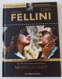 Miasto kobiet - film płyta DVD Federico Fellini + biografia stan bdb