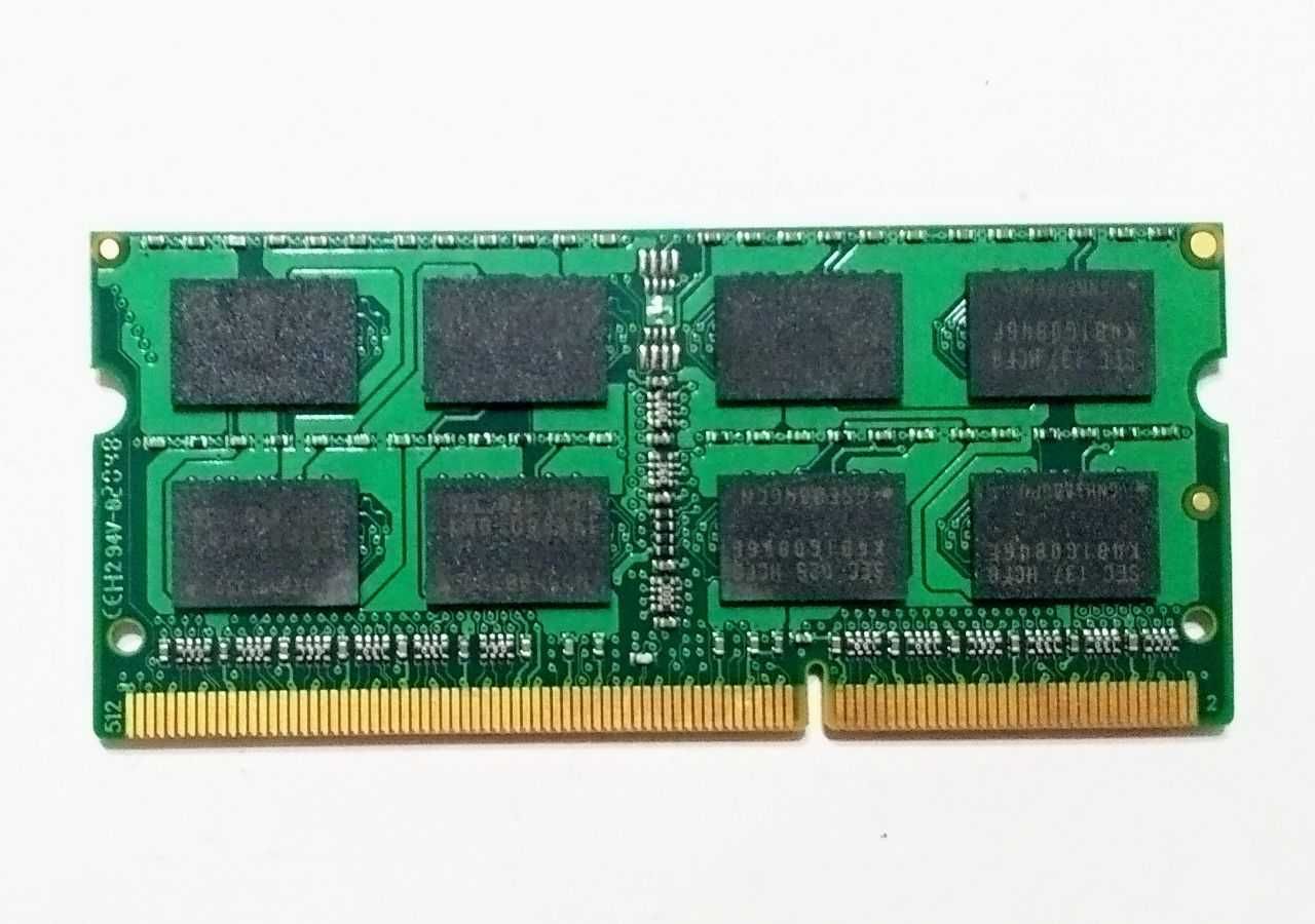 Оперативная память для ноутбука 2GB DDR3, 1GB DDR2