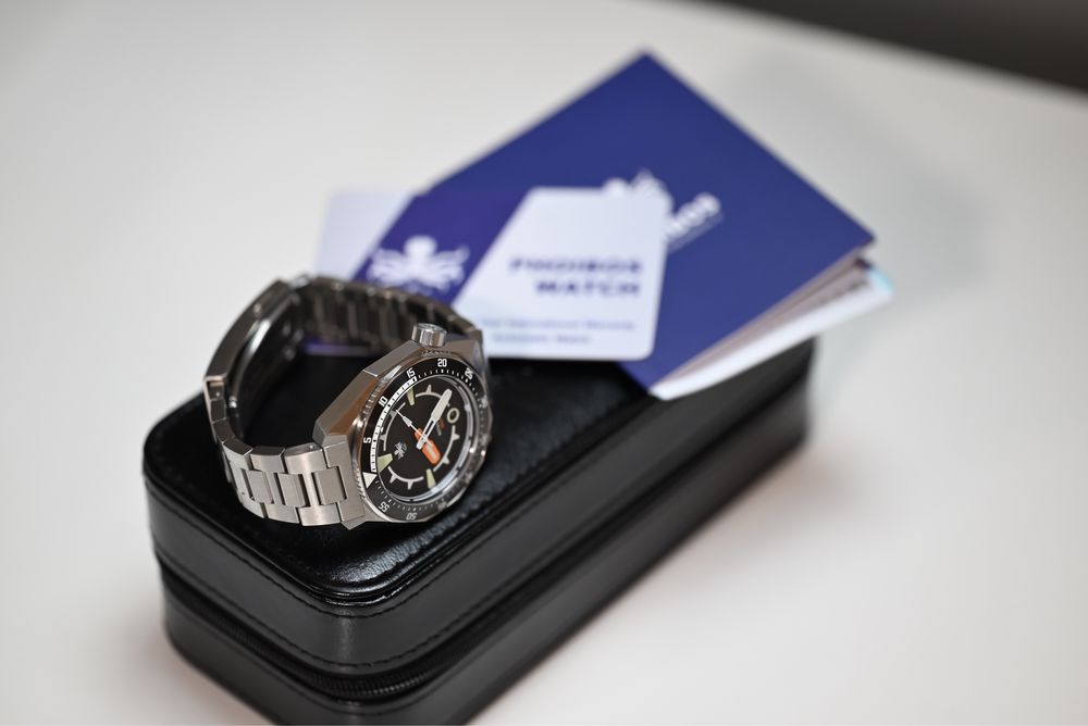 PHOIBOS Depth Hunter 300M Automatic Diver Watch PY060C Black