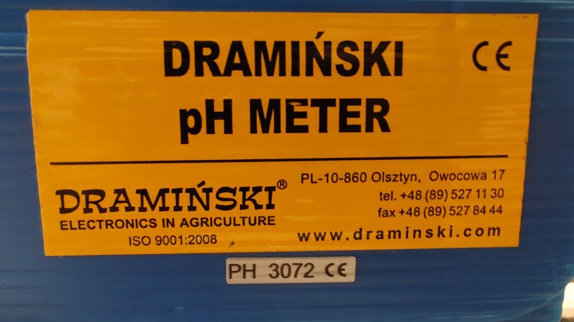 Dramiński Miernik pH pHmetr