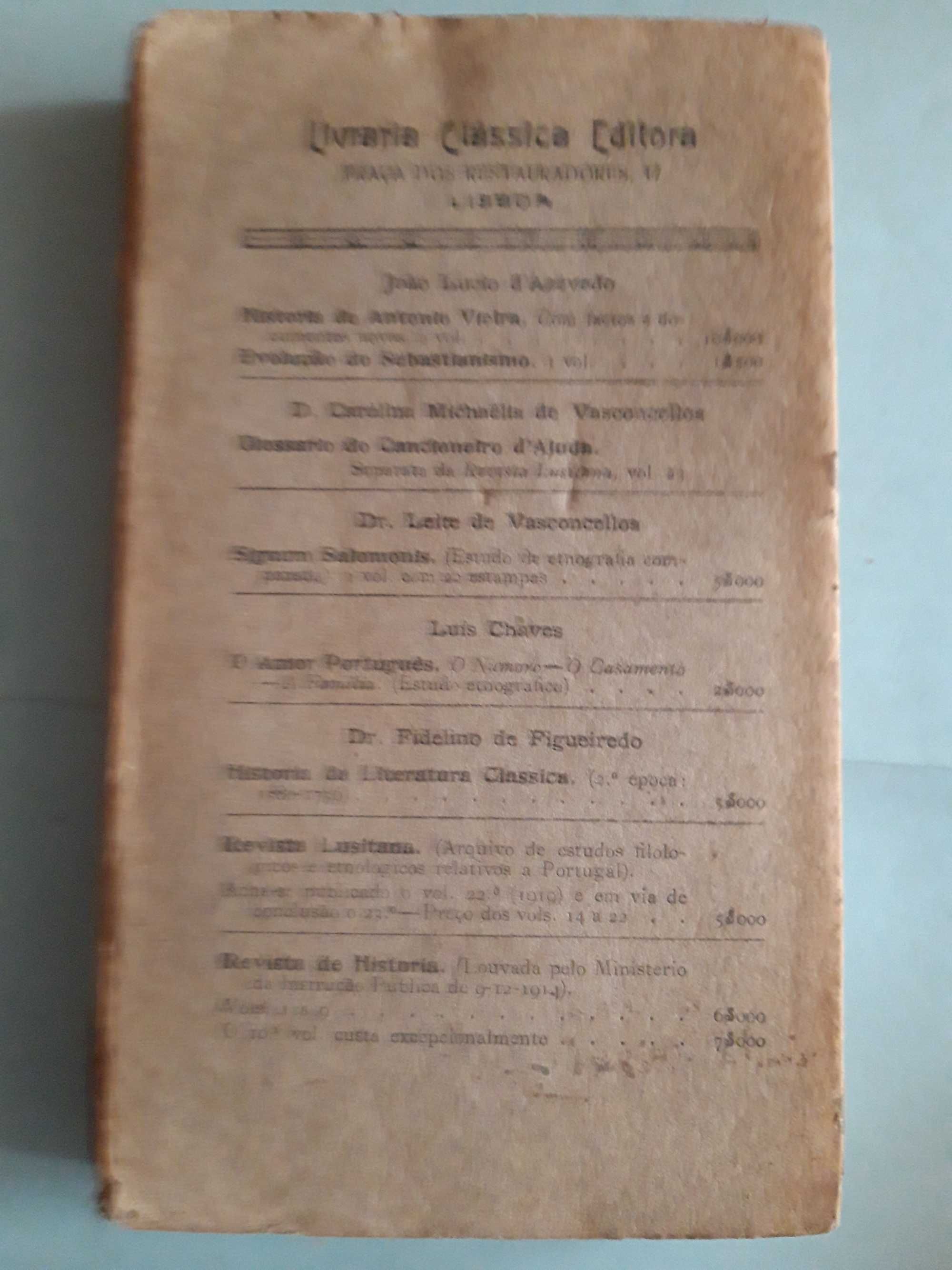 Livro- Ref CxC - Fialho D'Almeida - O Paiz das Uvas