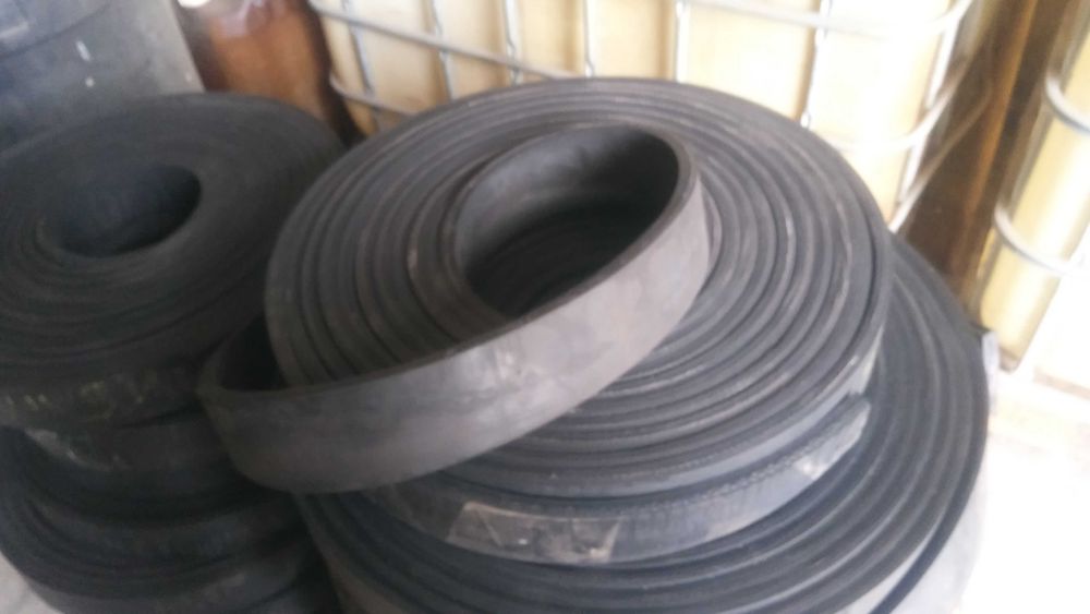 Lemiesz gumowy GUMA PAS pługa zbrojona