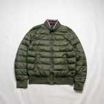 Tommy Hilfiger kurtka puchowa bomberka M/L khaki