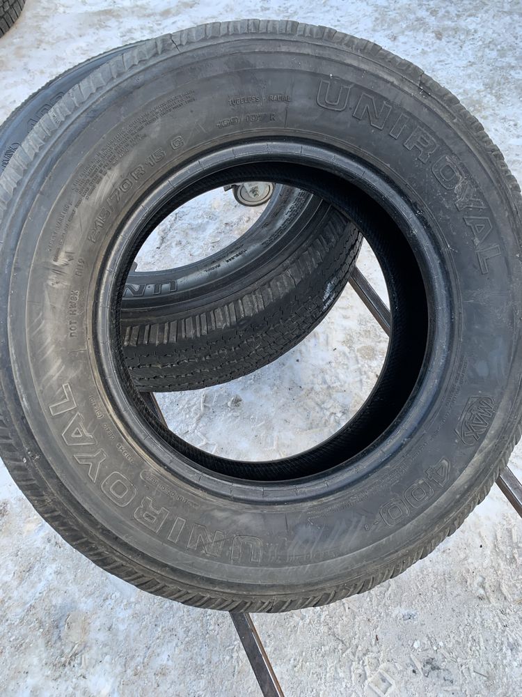 Шини 215/70 R15C Uniroyal 7,5мм 215 70 15C