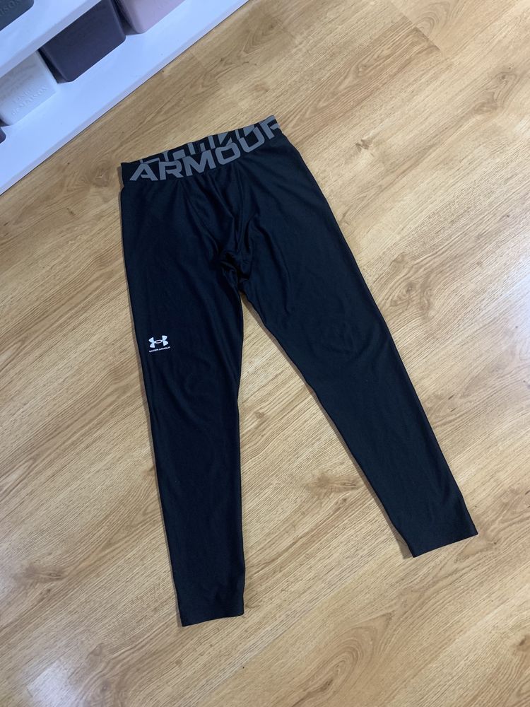 Лосины мужские Under Armour (original) S-M, тайсы, легинсы черныe