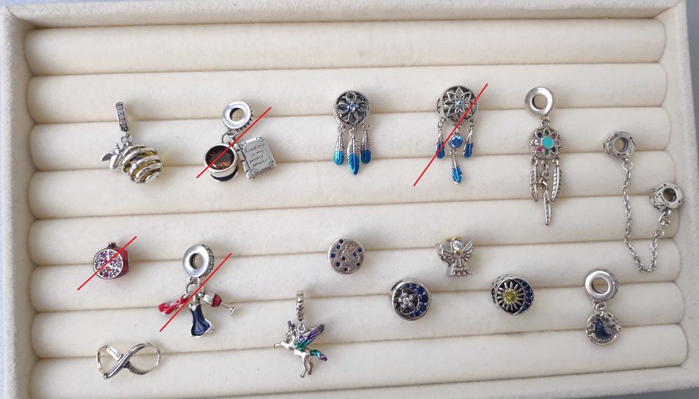 Розпродаж шарми браслети кліпси мурано стопери срібло кліпса