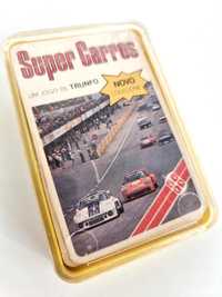 Super Carros  jogo de cartas dos anos 70 com carros desportivos