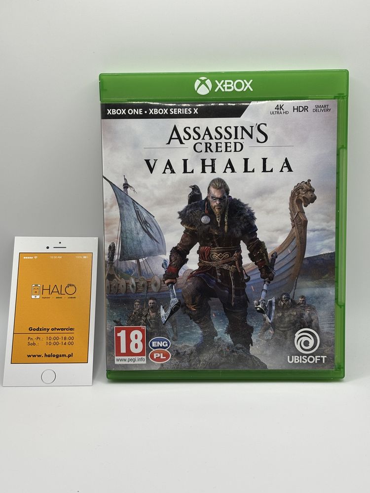 Gra Assassins Creed Valhalla lombard Halo Gsm Xbox One