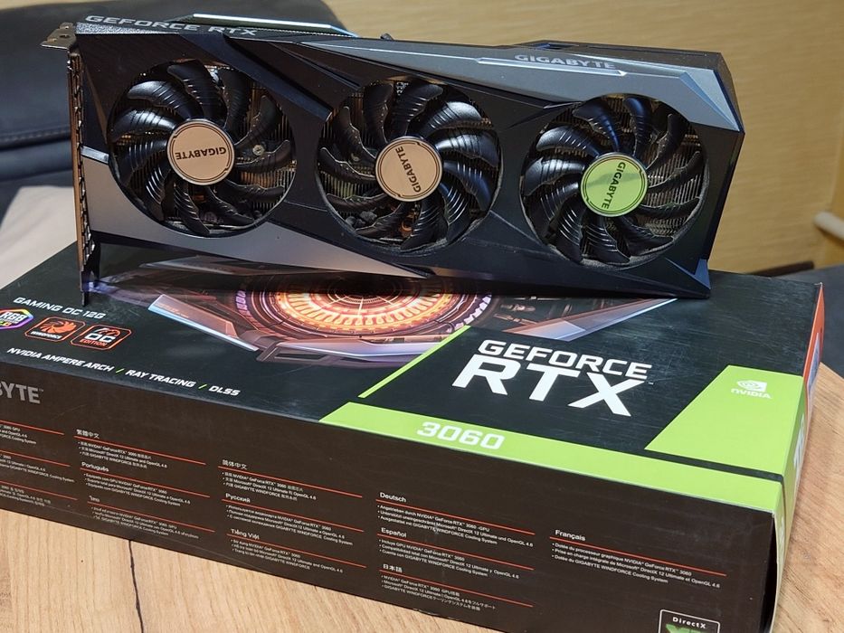 Ігрова відеокарта Gigabyte RTX 3060 12Gb