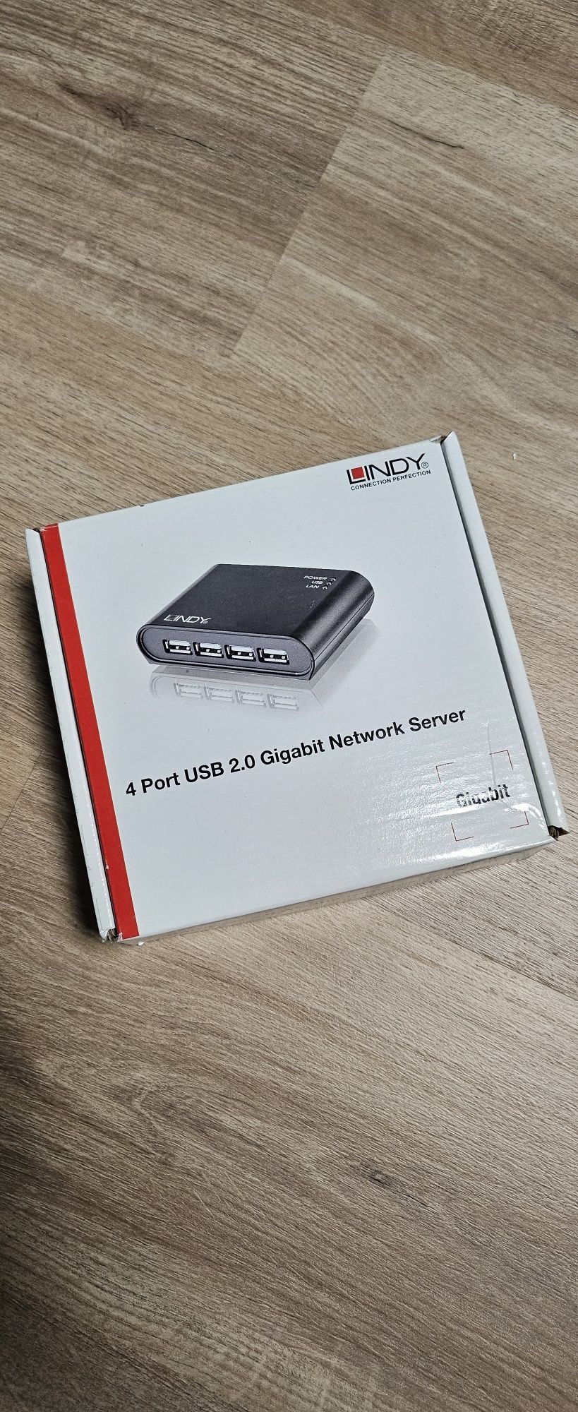 Hub Gigabit 4portas Usb2