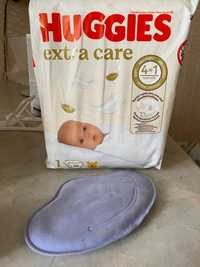 Продам памперсы Huggies Extra care 1 (2-5кг) 26шт