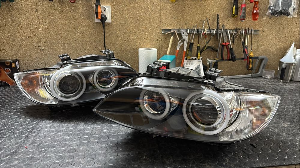 Bmw e92 bi xenon przedlift drl led po regeneracji