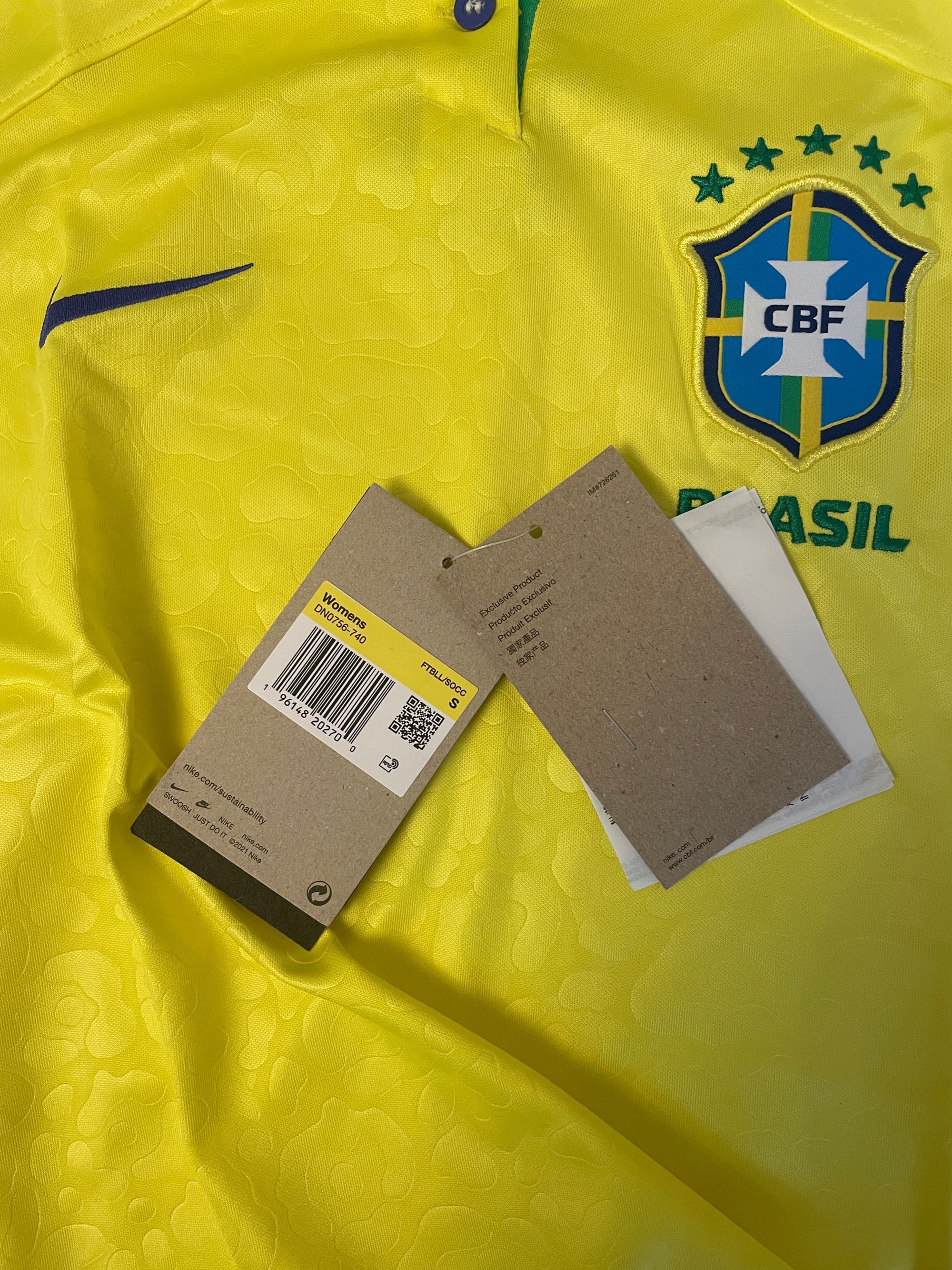Damska koszulka piłkarska Nike Brazylia S