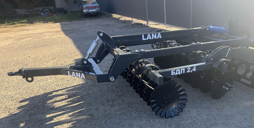 Лущильник дисковий прицепний БДП 2,4