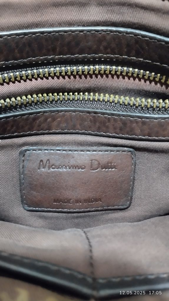 Продам кожана сумка MASSIMO DUTTI   ,INDIA, натуральна кожна.
