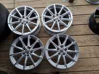 VW PASSAT,TIGUAN,SEAT LEON,AUDI A4,SKODA Octavia ALU 7,5X17 ET30 super stan