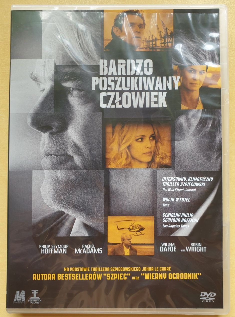 Film DVD Bardzo poszukiwany człowiek Dafoe McAdams Wright