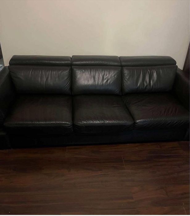 2 skórzane sofy z Agata Meble