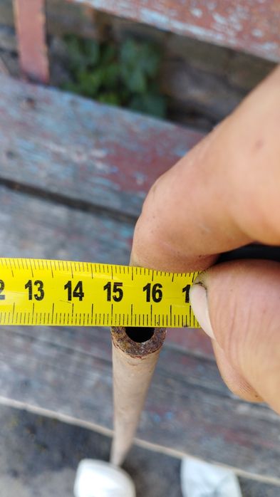 Металева труба 14 діаметр висота 85-88 товщина стінки 3 мм
