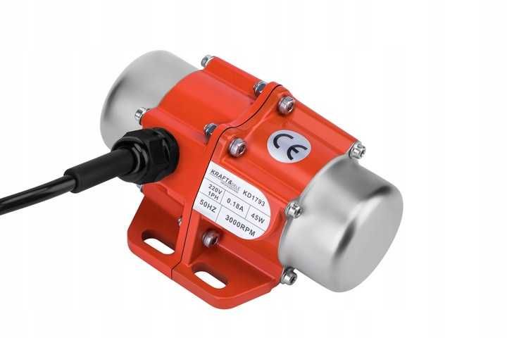 Wibrator silnik wibracyjny do betonu 45W 3000obr/min 230V Kraft&Dele