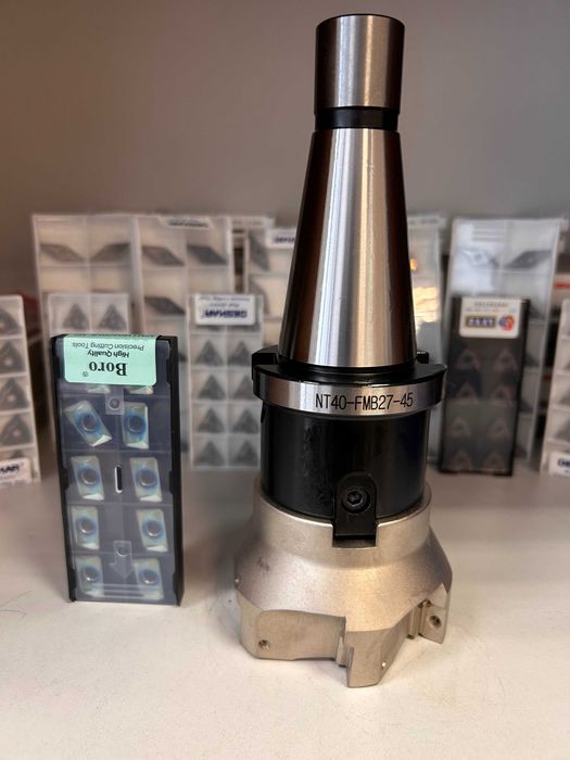 Głowica frezerska, frezowanie, BAP 400, APMT1604, Fi 80, 6T, NT40