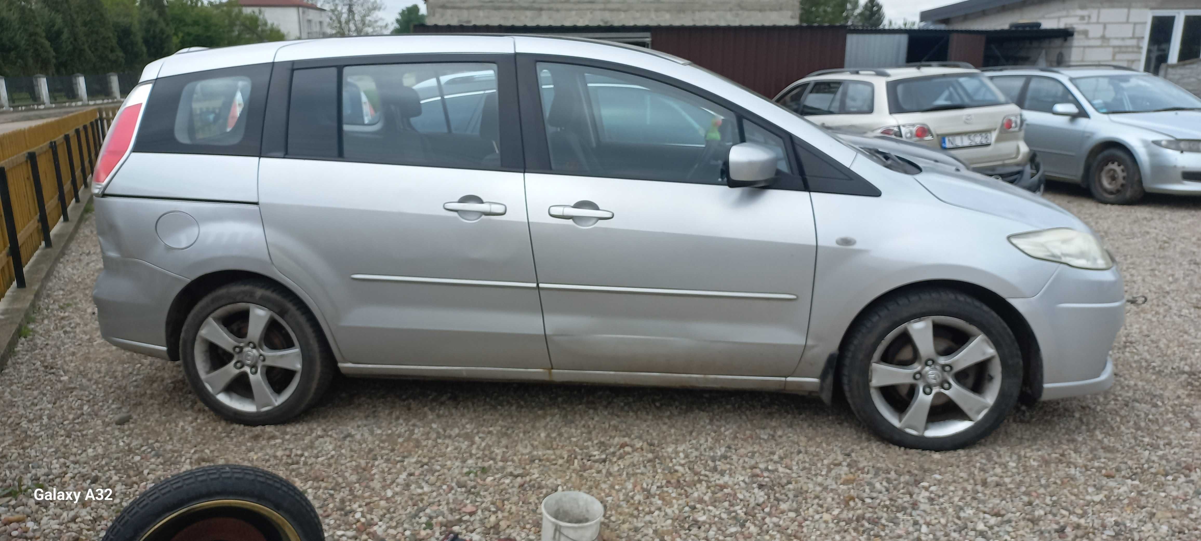 Mazda 5 maska zderzak blotnik lampa 22v lift