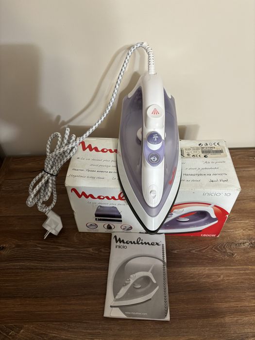 Żelazko parowe moulinex inicio 10 nowe