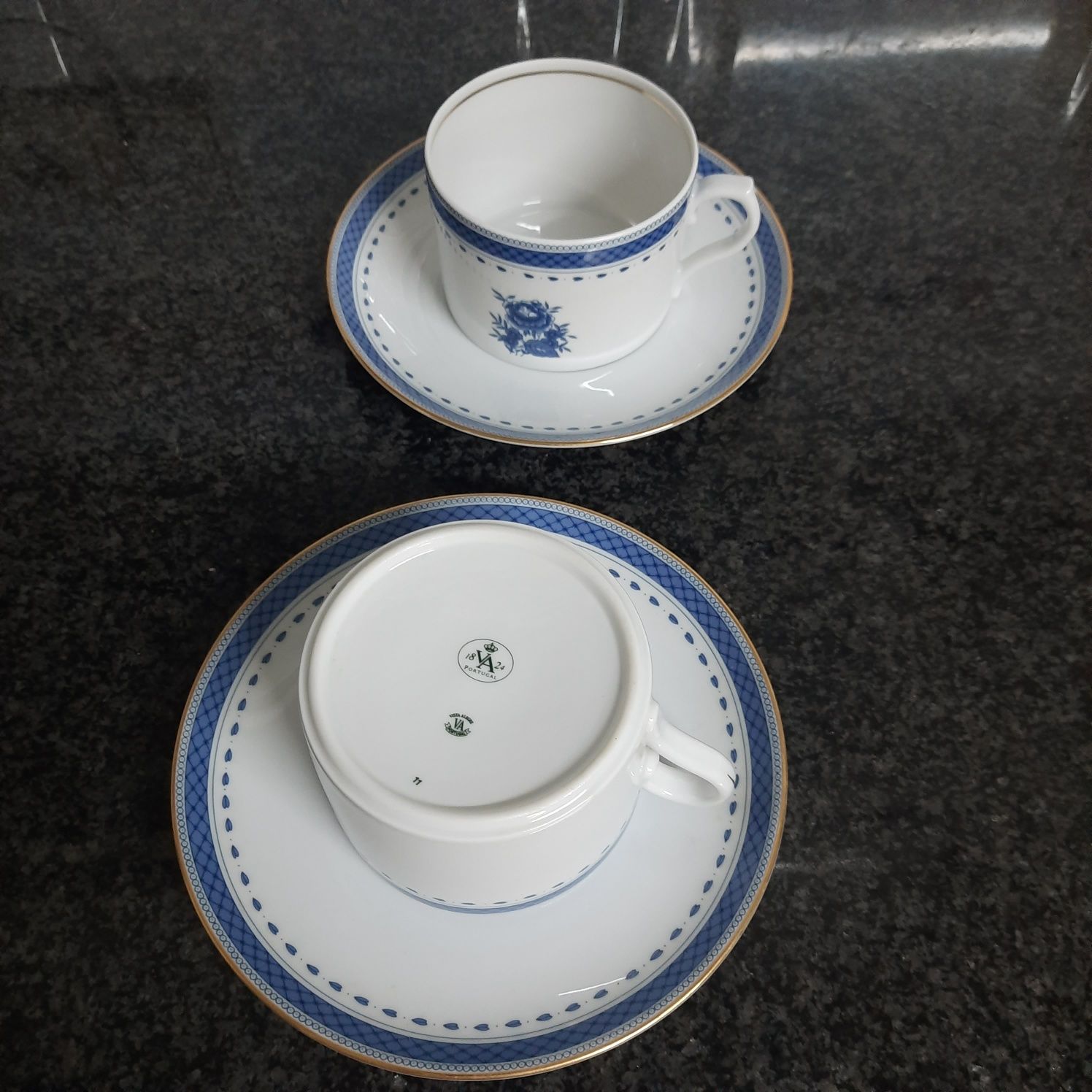 Chávenas  de chá