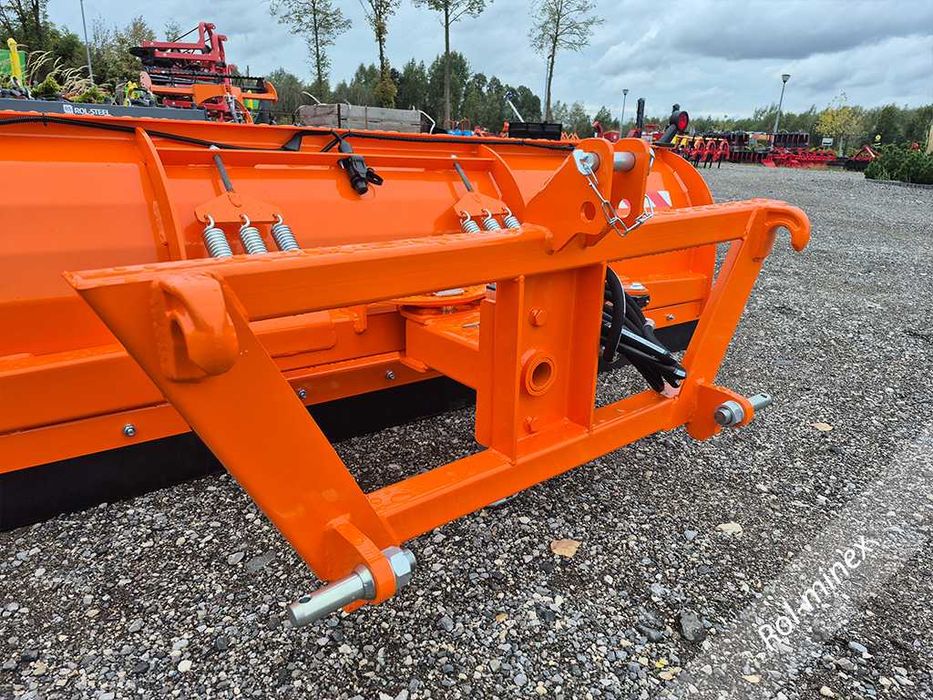 Pług do śniegu śnieżny ze sprężynami PPS 2w1 Euro-ramka TUZ Transport