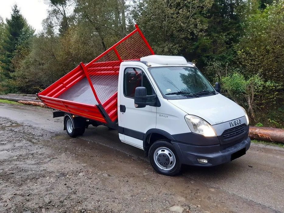 Iveco Daily 35C17 50C17 wywrotka 3.0 klima,hak  lift,3.5T,4,35m