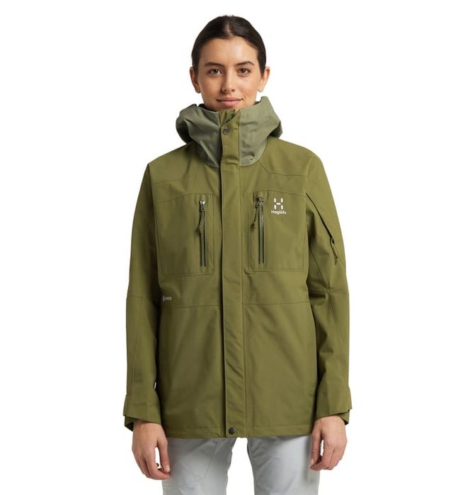 Жіночий лижний костюм Haglofs Elation GTX Jacket розмір М