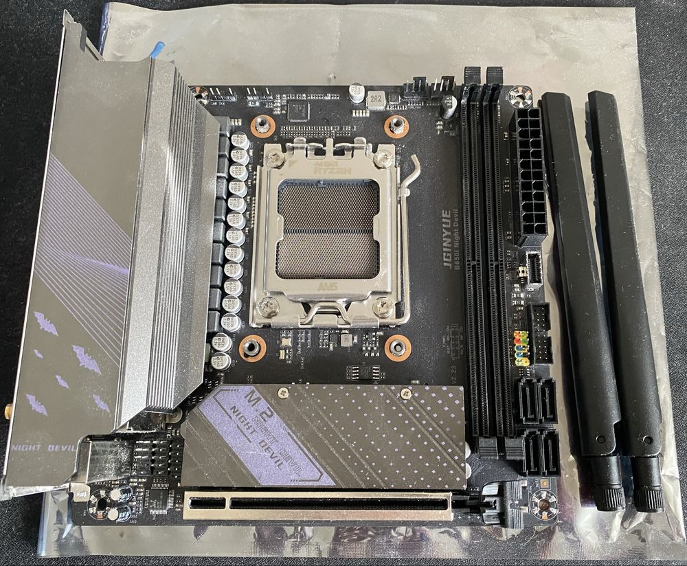 мат. плата Am5, Jginyue b650 night devil,ddr5