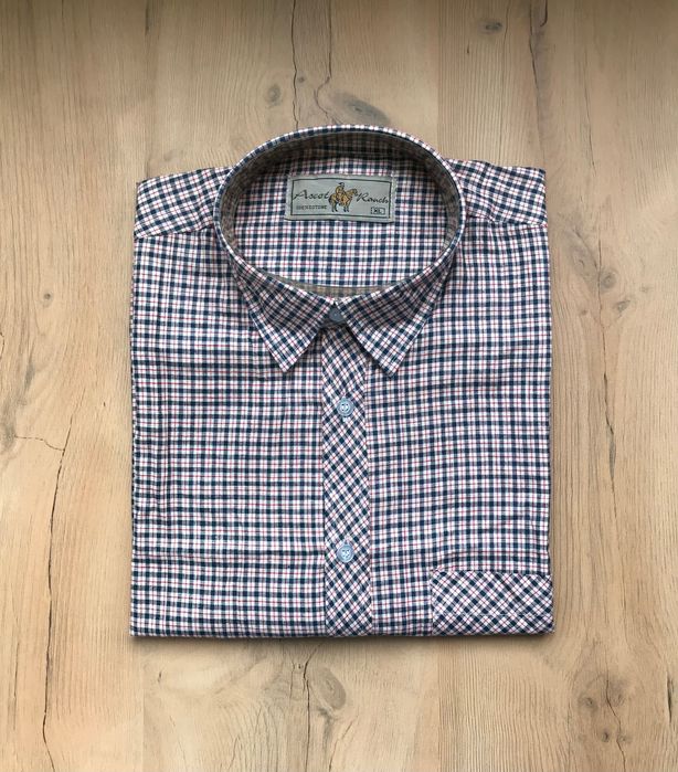 сорочка чоловіча Ascot Ranch клітинка довгий рукав