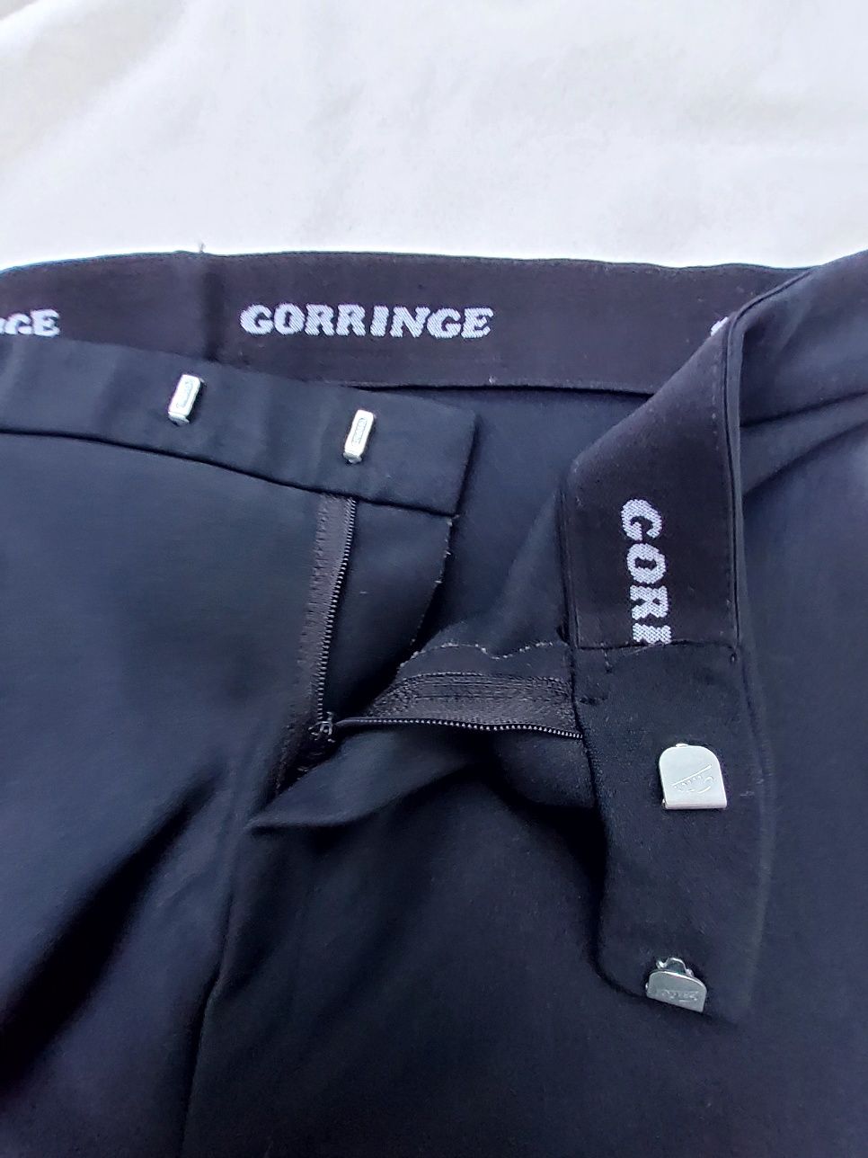 Gorringe - czarne bryczesy rozmiar 28