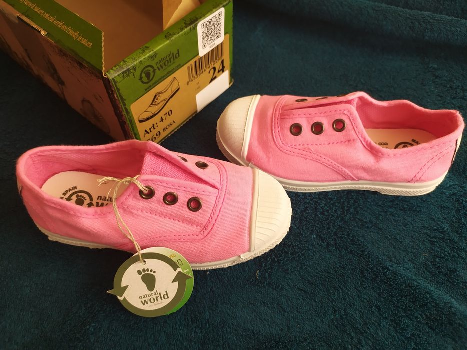 Trampki Natural World 24 rosa nowe