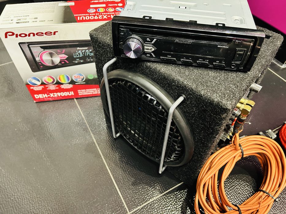 blaupunkt gtb 8200 a + pioneer deh-x2900ui