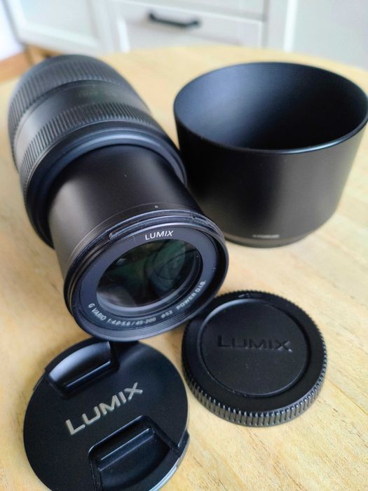 Obiektyw Panasonic Lumix G Vario 45–200mm – bardzo dobry stan!