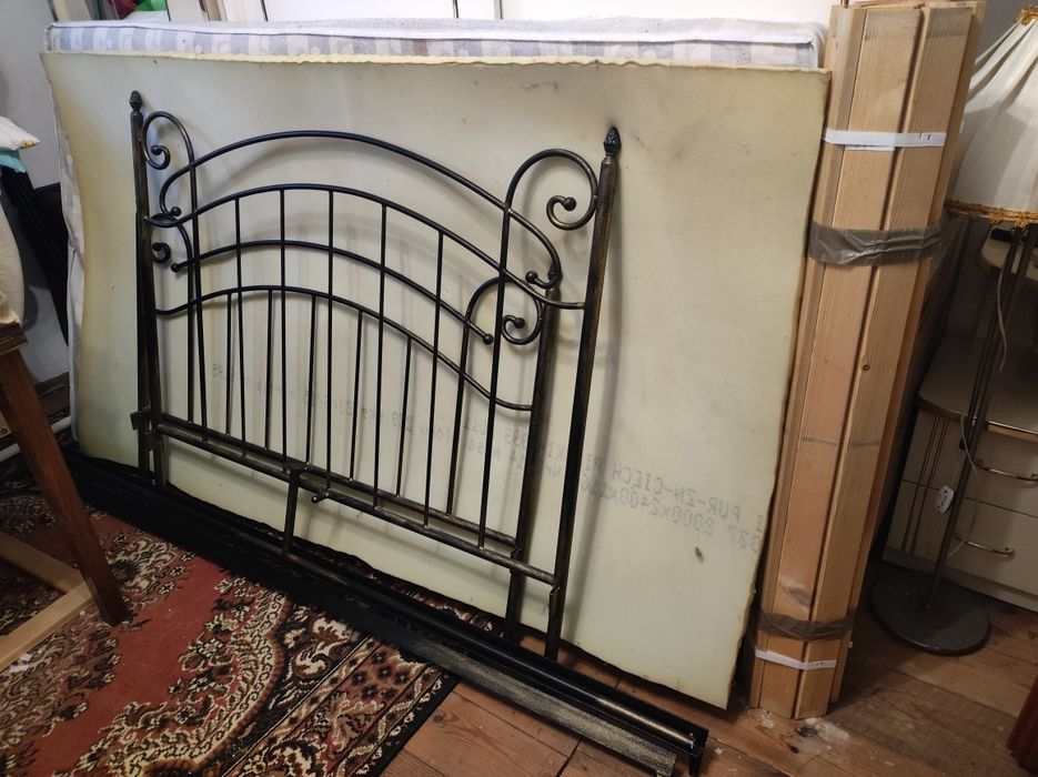 Łóżko metalowe kute 120x200cm