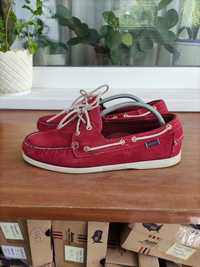 Кожаные мокасины топсайдеры Sebago Docksides