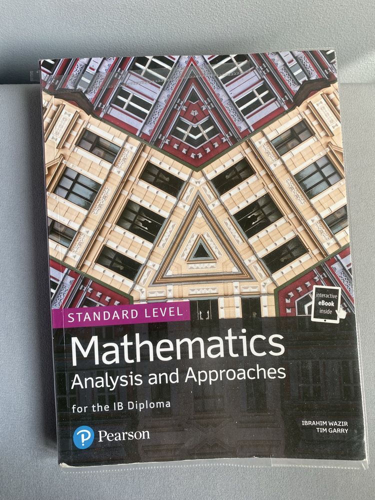 Mathematics Analysis and Approaches SL – Pearson