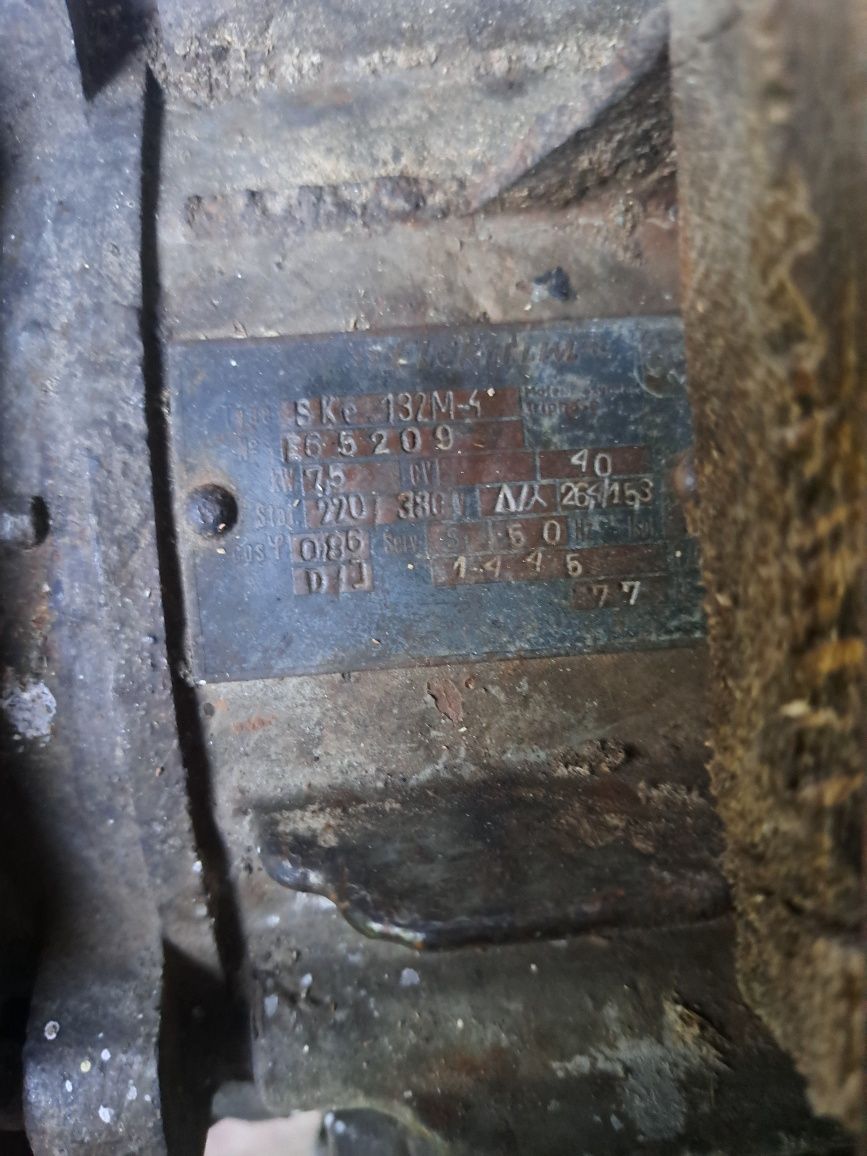 silnik elektryczny 7.5 kw