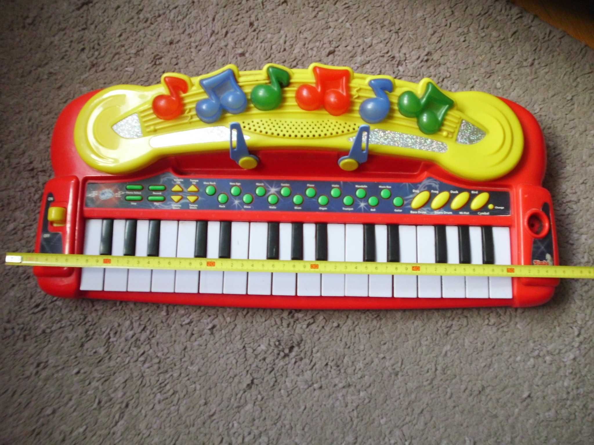 Duże ORGANKI PIANINKO + gratis baterie