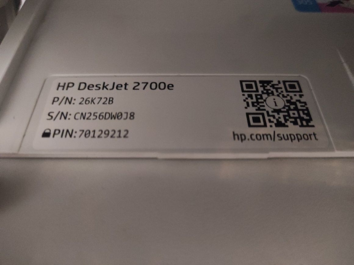 HP DeskJet 2700e All in One Series