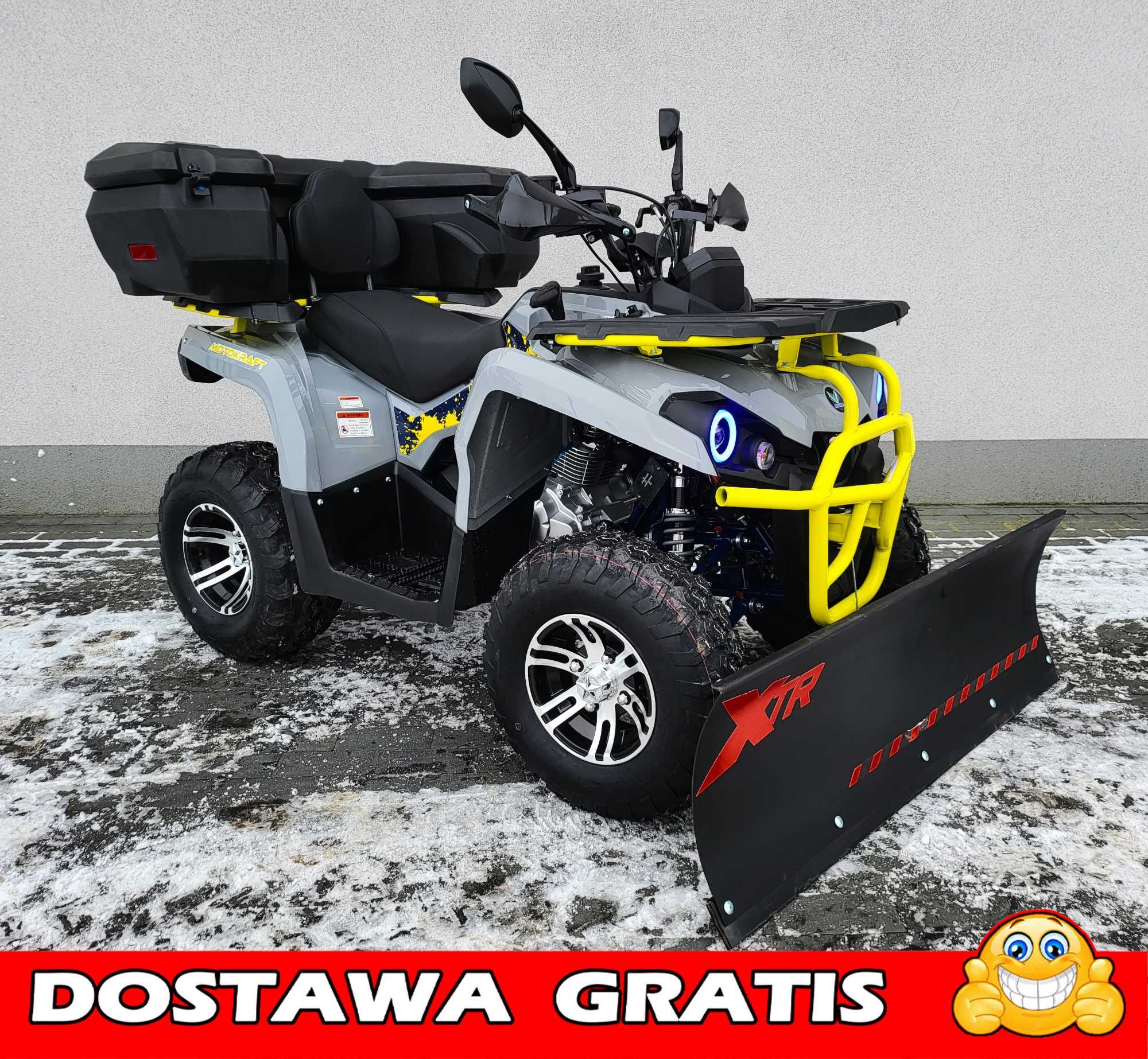 Wyciągarka GRATIS! Quad Mikilon Discover 200 Homologacja, Odlicz VAT