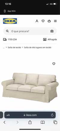 Sofá IKEA - 3 lugares