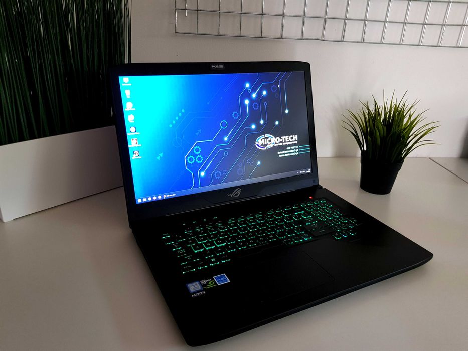 Asus ROG GL703GE 17,3 " i5-8300H / GTX 1050Ti / 16 GB / 512 GB + 1 TB