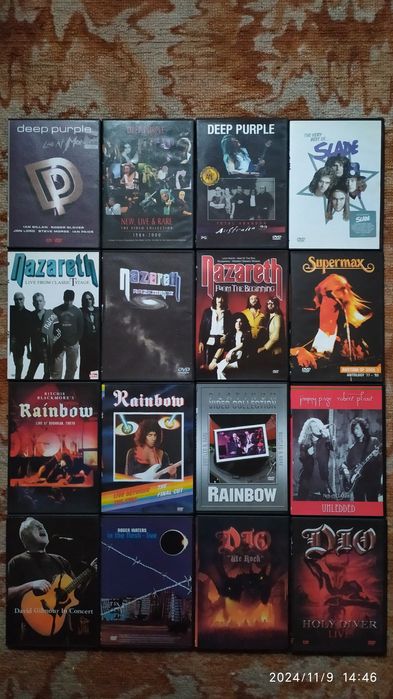 Продам DVD диски кино и музыка.Остатки